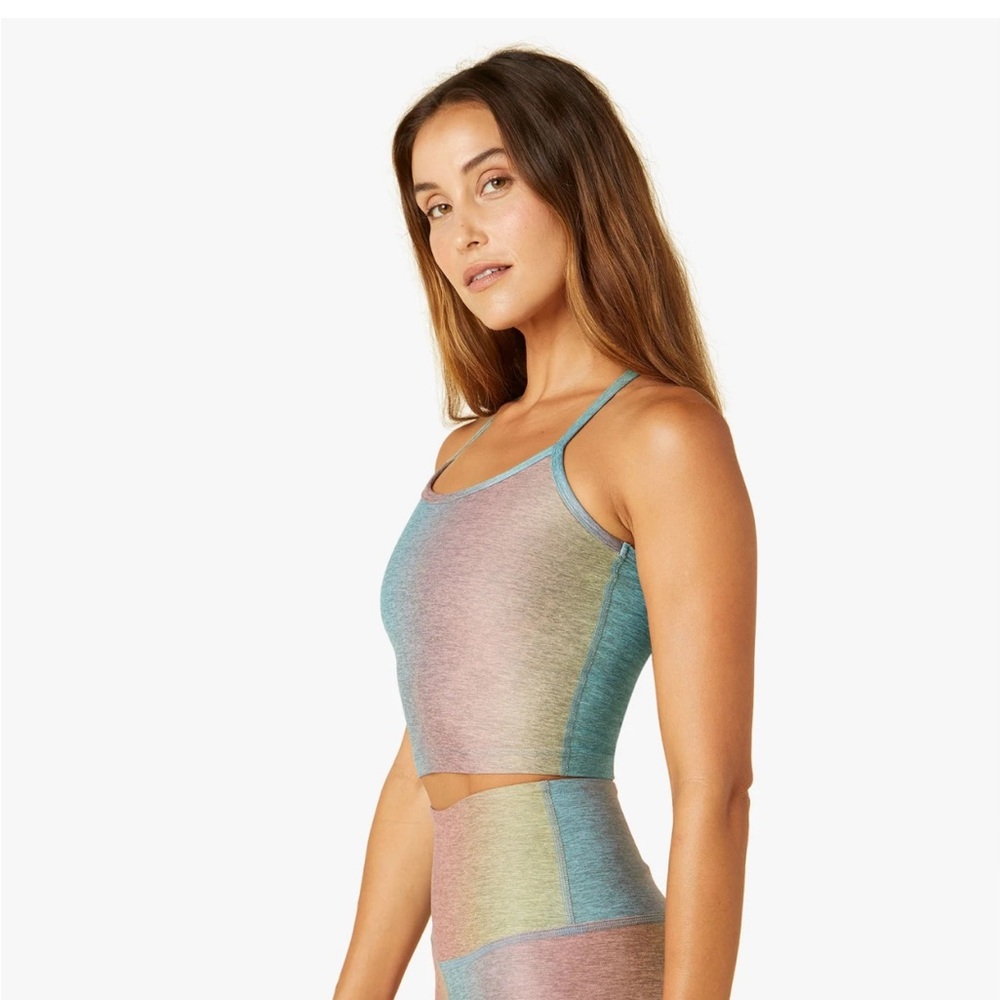 Beyond yoga prismatic softmark slim racerback
